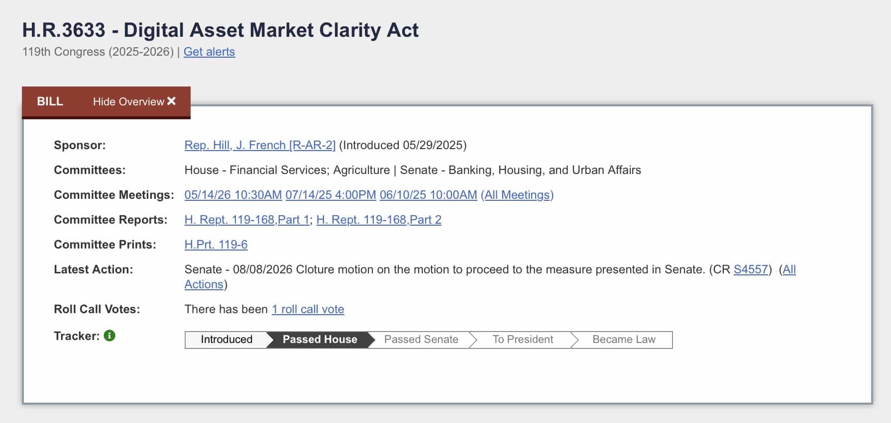 CLARITY Act 